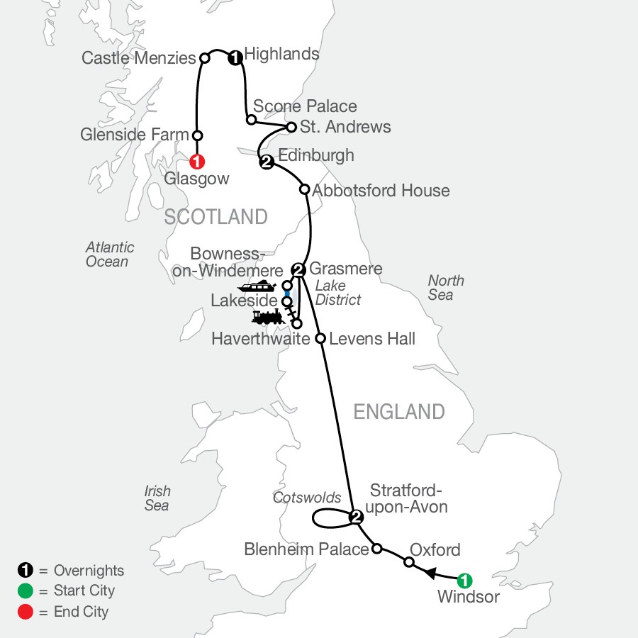 Extraordinary England and Scotland